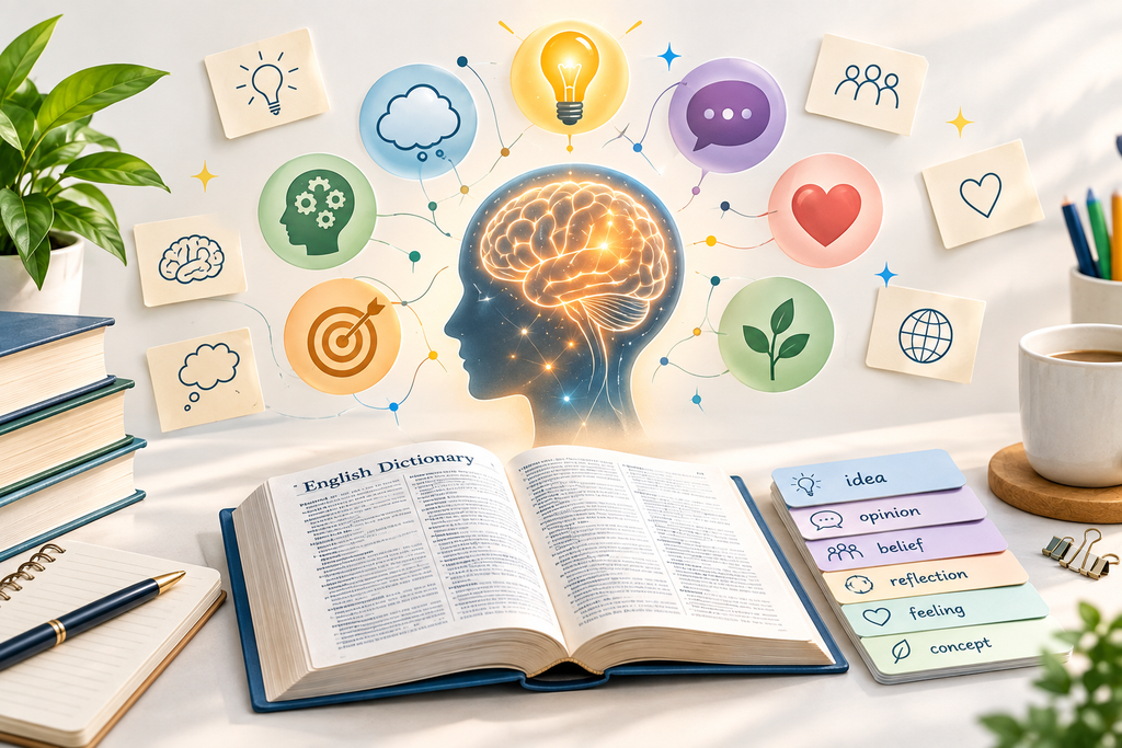 synonyms for thoughts