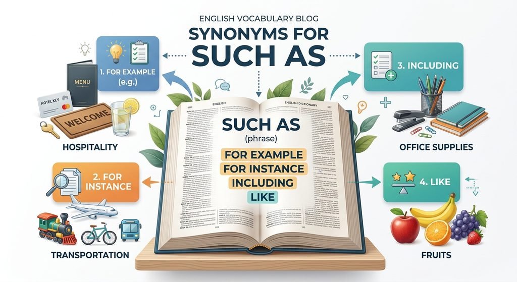 such as synonyms