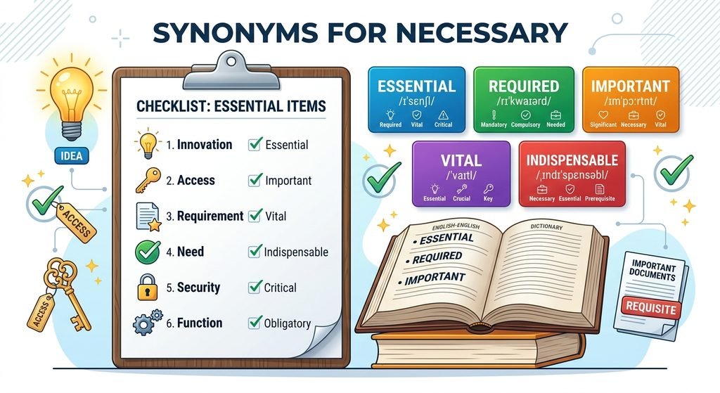 synonyms for necessary