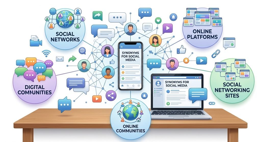 social media synonyms