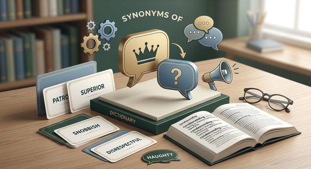 synonyms of condescending