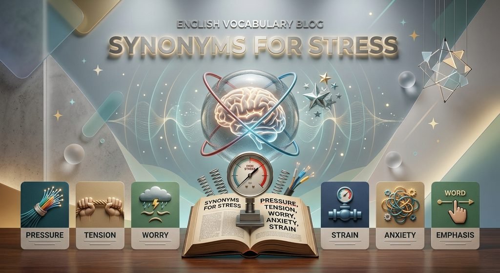 synonyms for stress