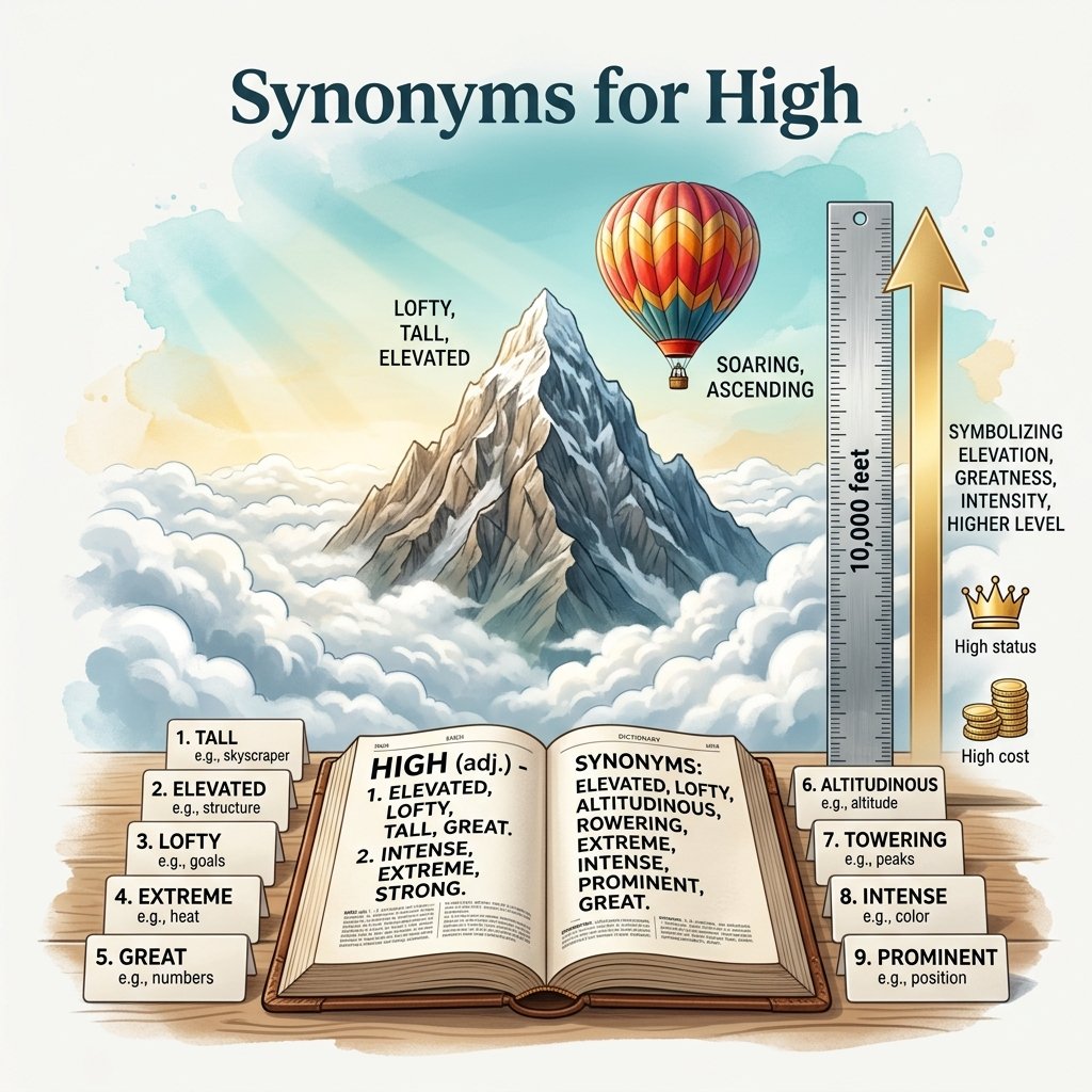 synonyms for high